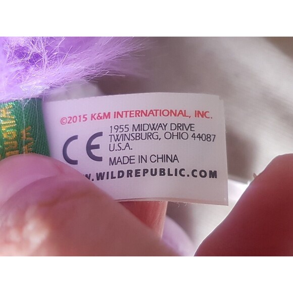 Wild Republic Unicorn Plush Mini  Sweet Sassy Stuffed Animal Toy Glitter Eyes 5" - Picture 10 of 15